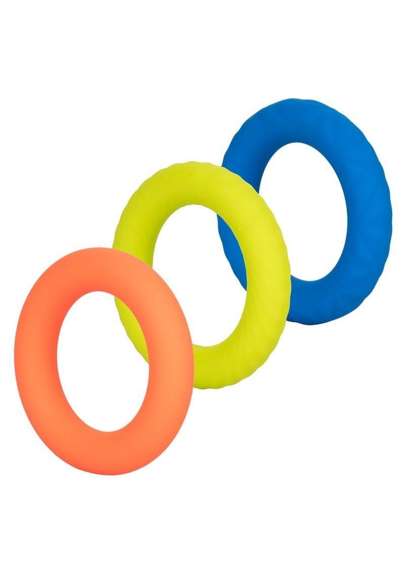 CalExotics Link Up Ultra Soft Climax Silicone Cock Ring