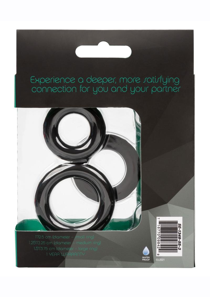 CalExotics Link Up Ultra Soft Supreme Cock Rings