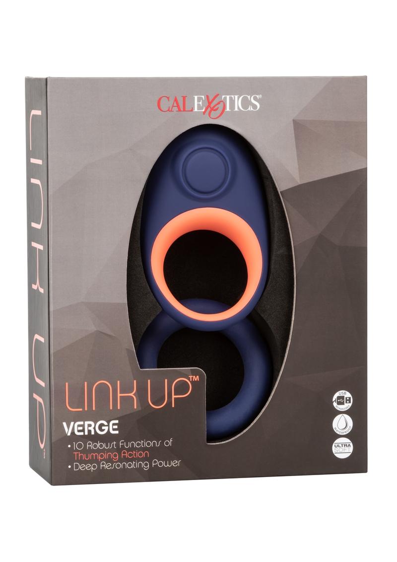 CalExotics Link Up Verge Silicone Vibrating Cock Ring