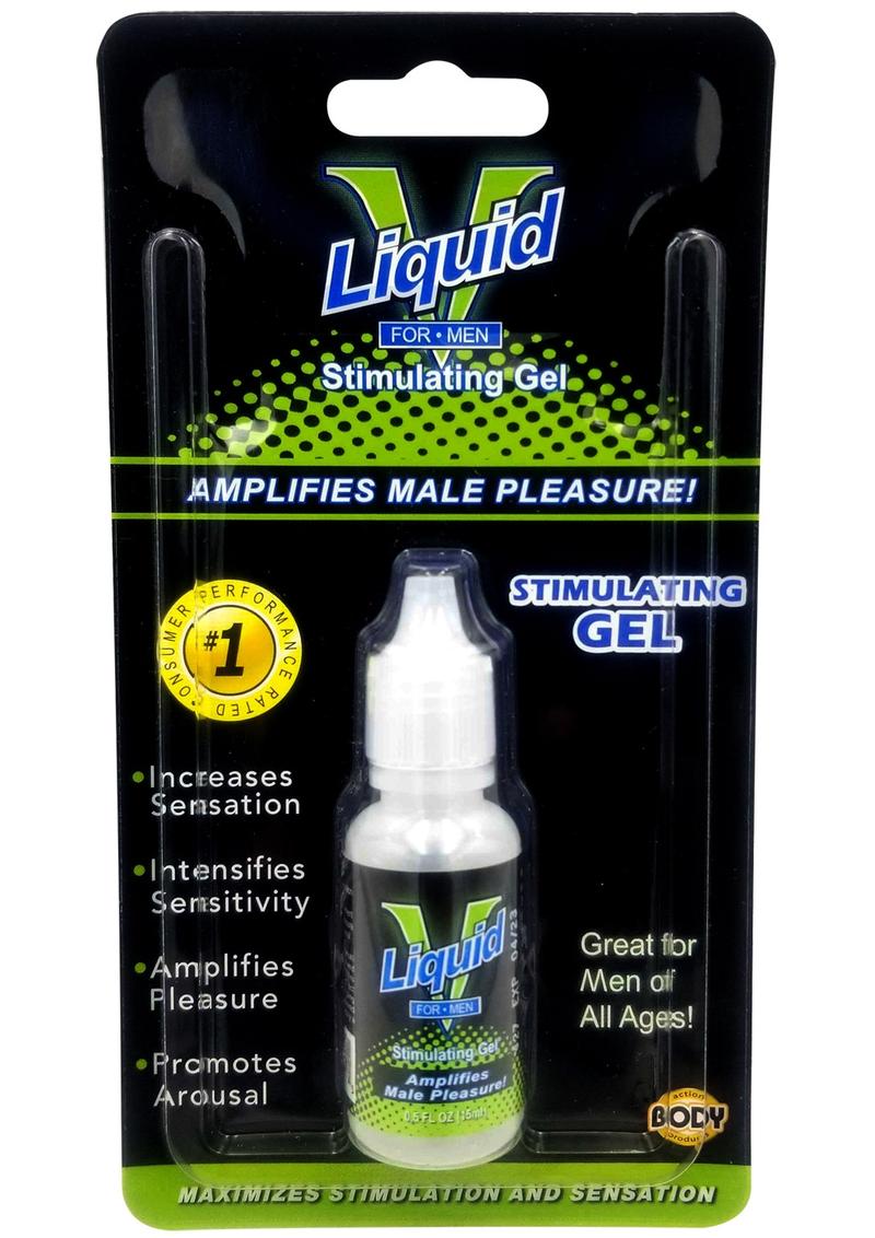 Liquid V Stimulating Gel for Men With Amplify Male Pleasure