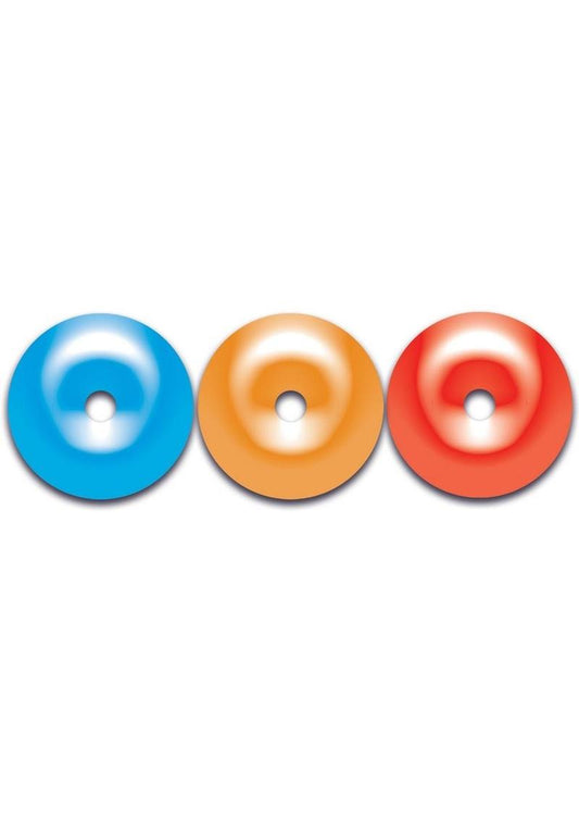 Liquored Up Gummy Pecker Rings Assorted Colors