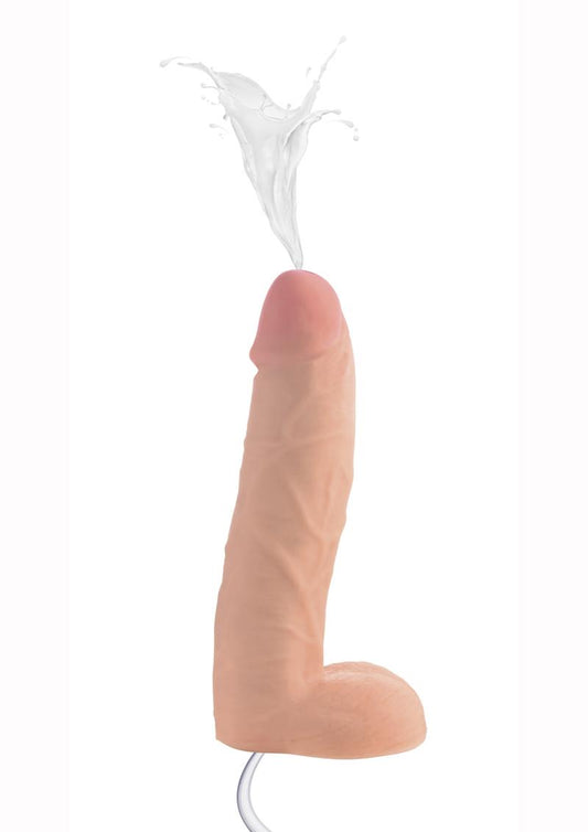 Loadz Dual-Density Squirting Dildo - Vanilla