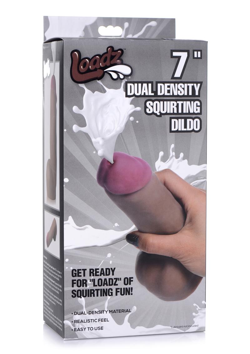 Loadz Dual-Density Squirting Dildo - Vanilla