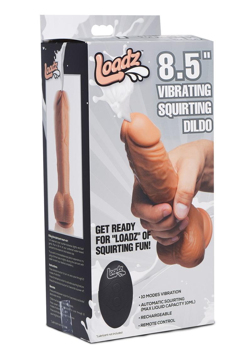 Loadz Vibrating Squirting Dildo with Remote Control