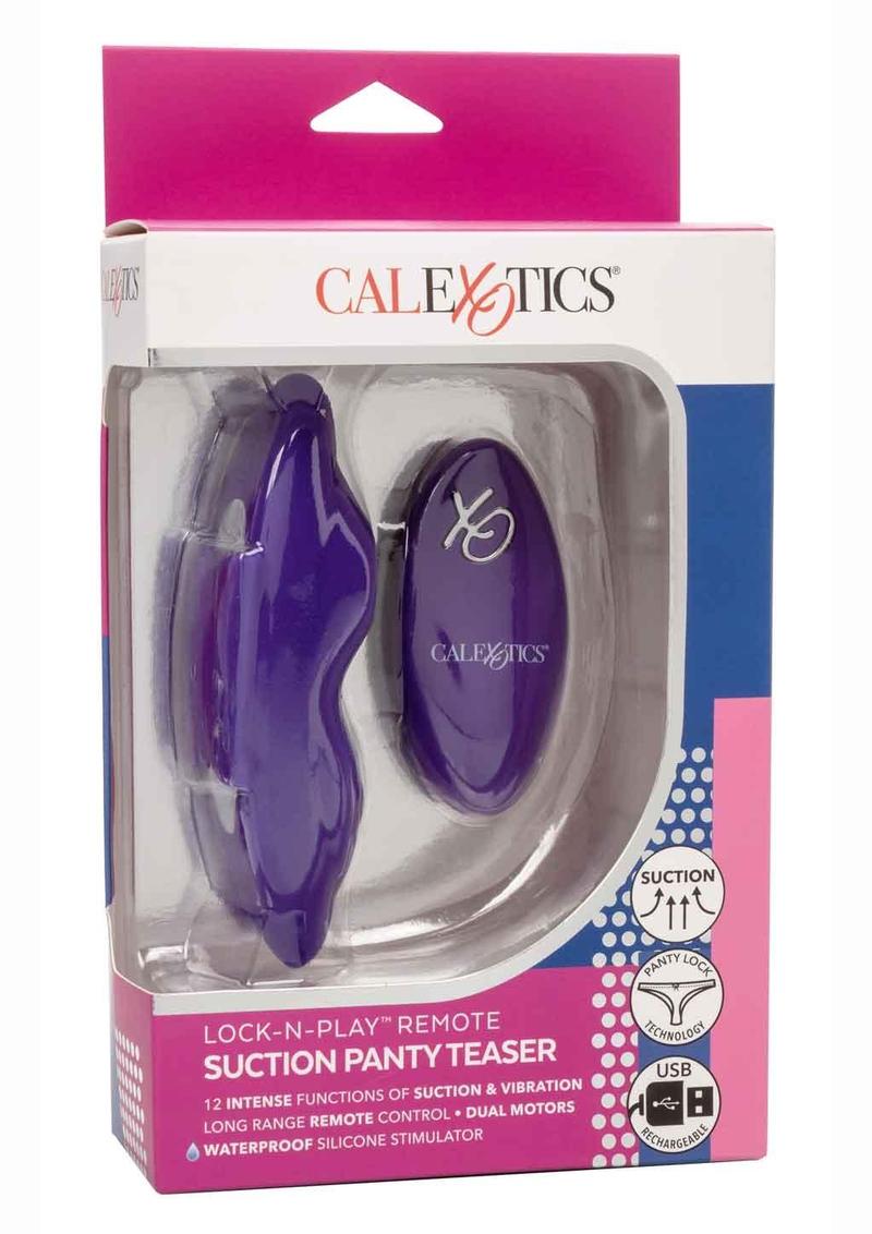 CalExotics Lock-N-Play Suction Panty Vibrator