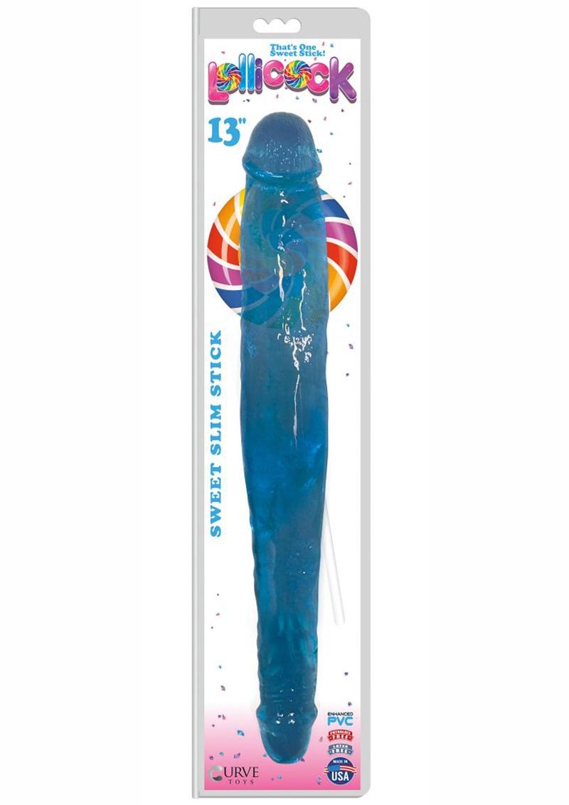 Lollicock Sweet Slim Stick With Berry Flavored Double Dildo