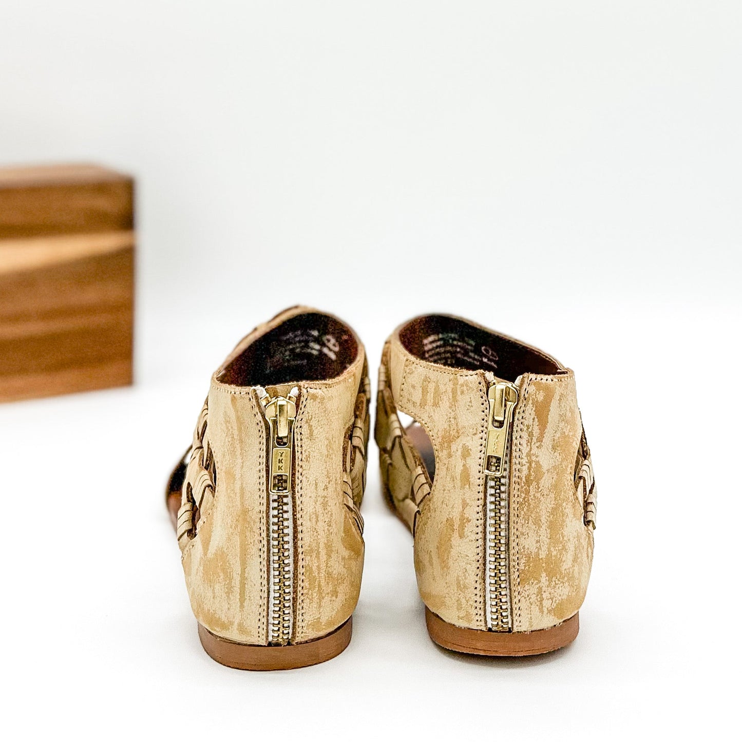 Sandales Loop D Loop blanches