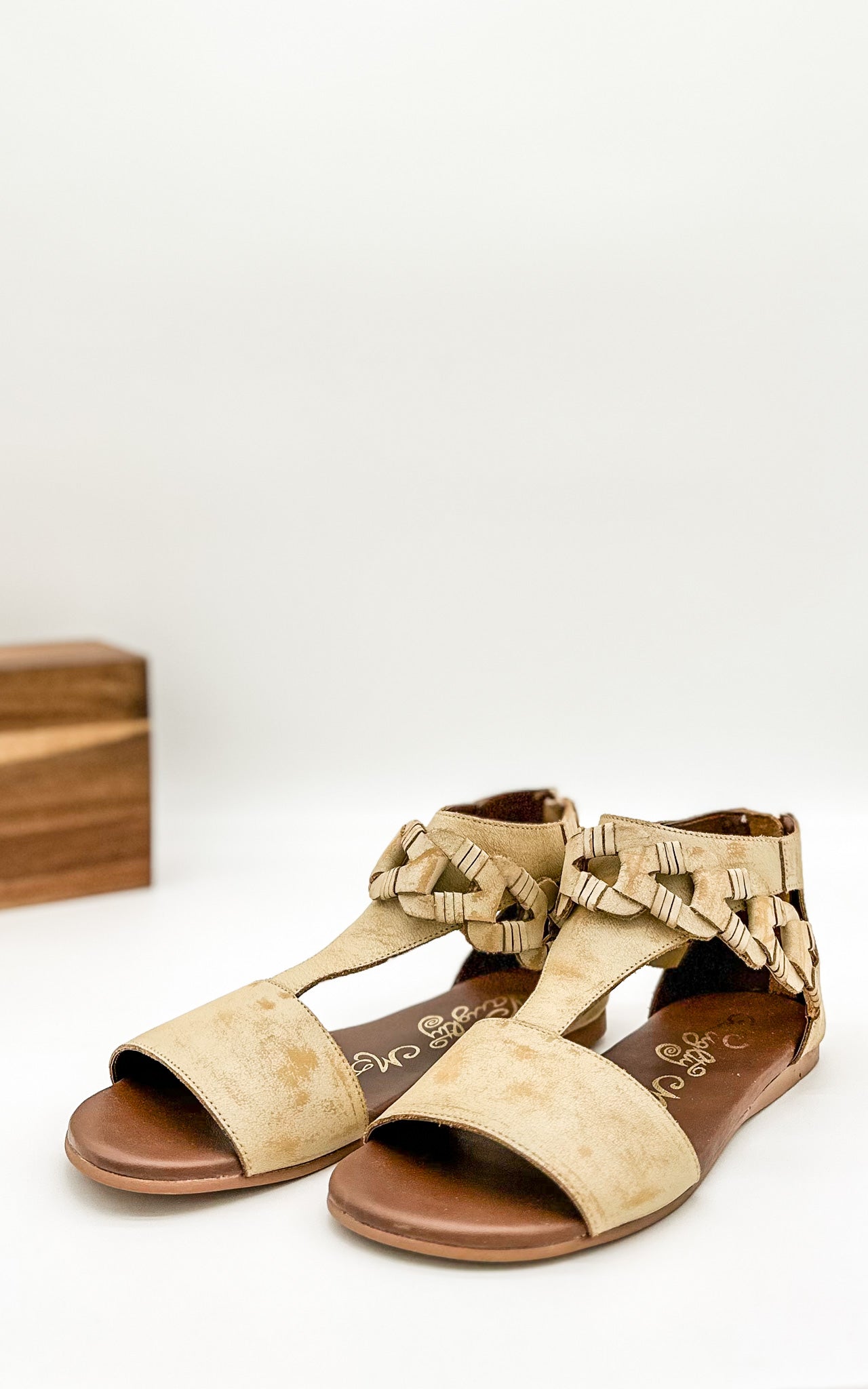 Sandales Loop D Loop blanches