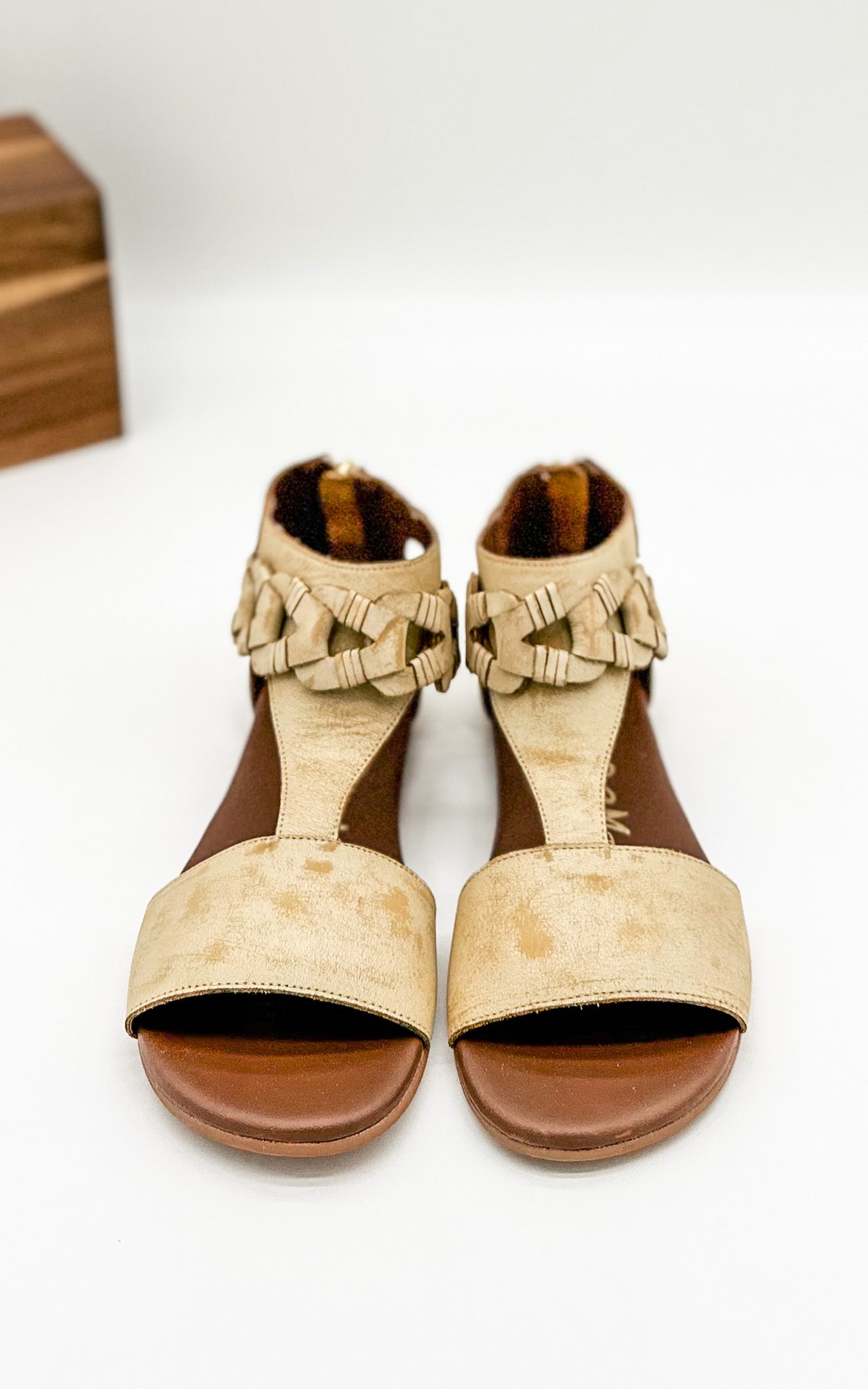 Sandales Loop D Loop blanches