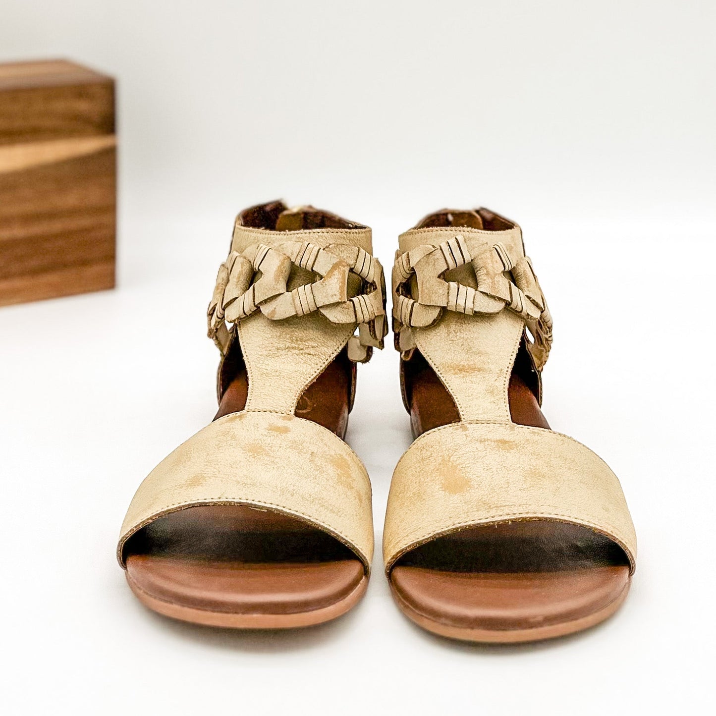 Sandales Loop D Loop blanches