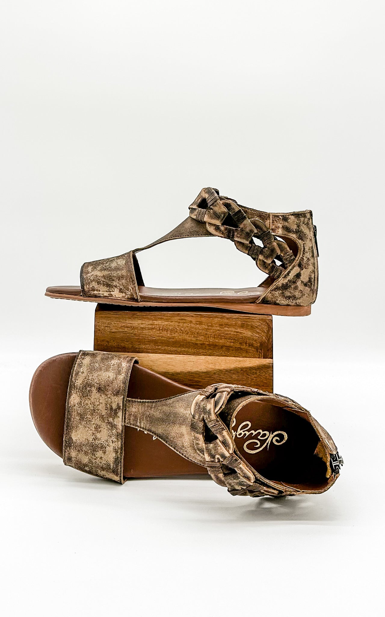 Sandales Loop D Loop en beige