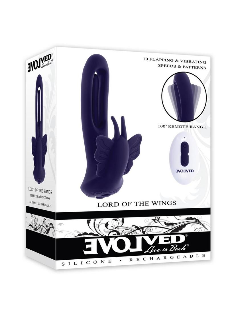 Lord of the Wings Rechargeable Silicone Butterfly Stimulator