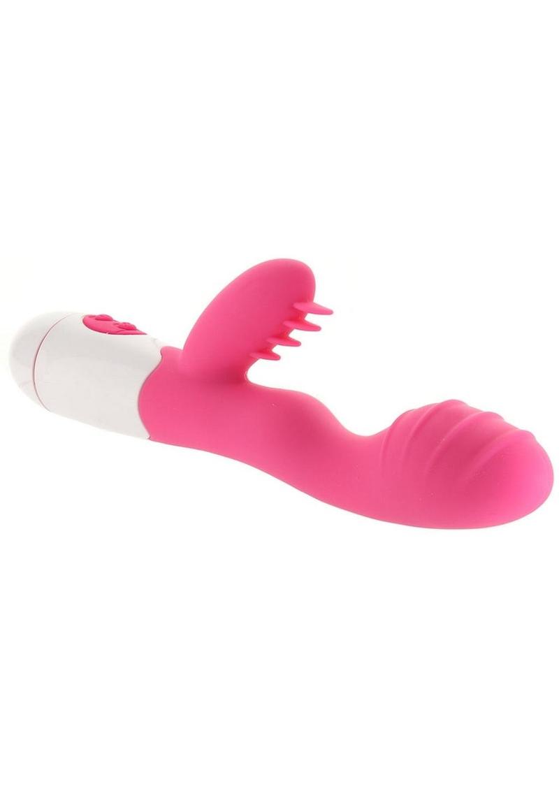 Lotus Sensual Massager #3 Function Dual-Motor Ribbed Rabbit Vibrator