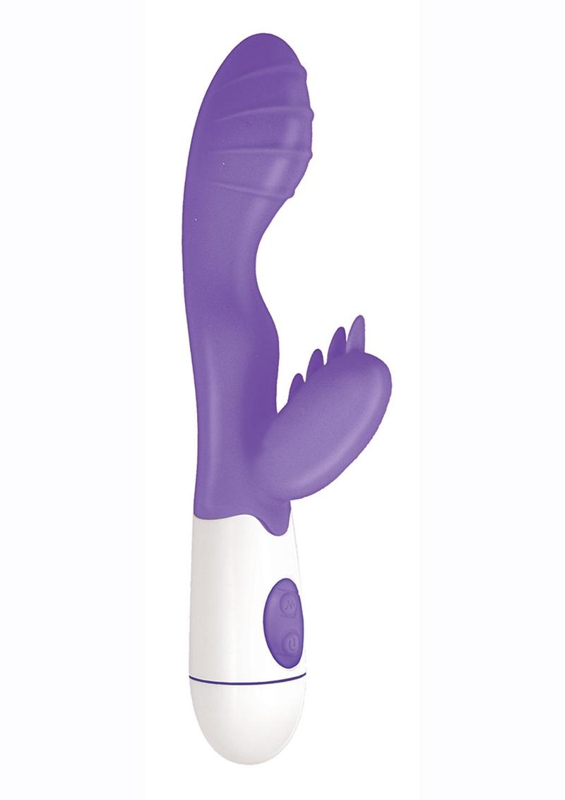 Lotus Sensual Massager #3 Function Dual-Motor Ribbed Rabbit Vibrator