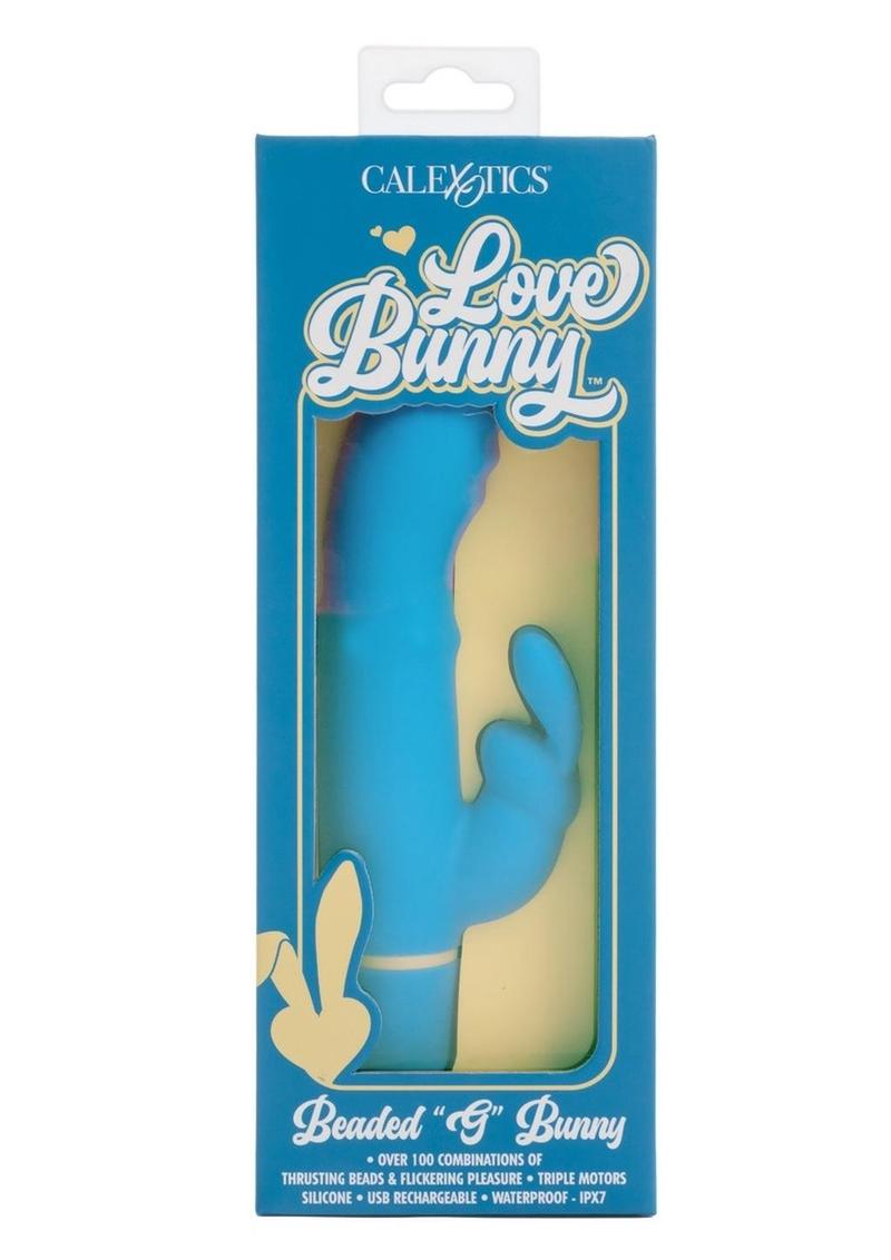 CalExotics Love Bunny Beaded Rechargeable “G” Bunny Vibrator