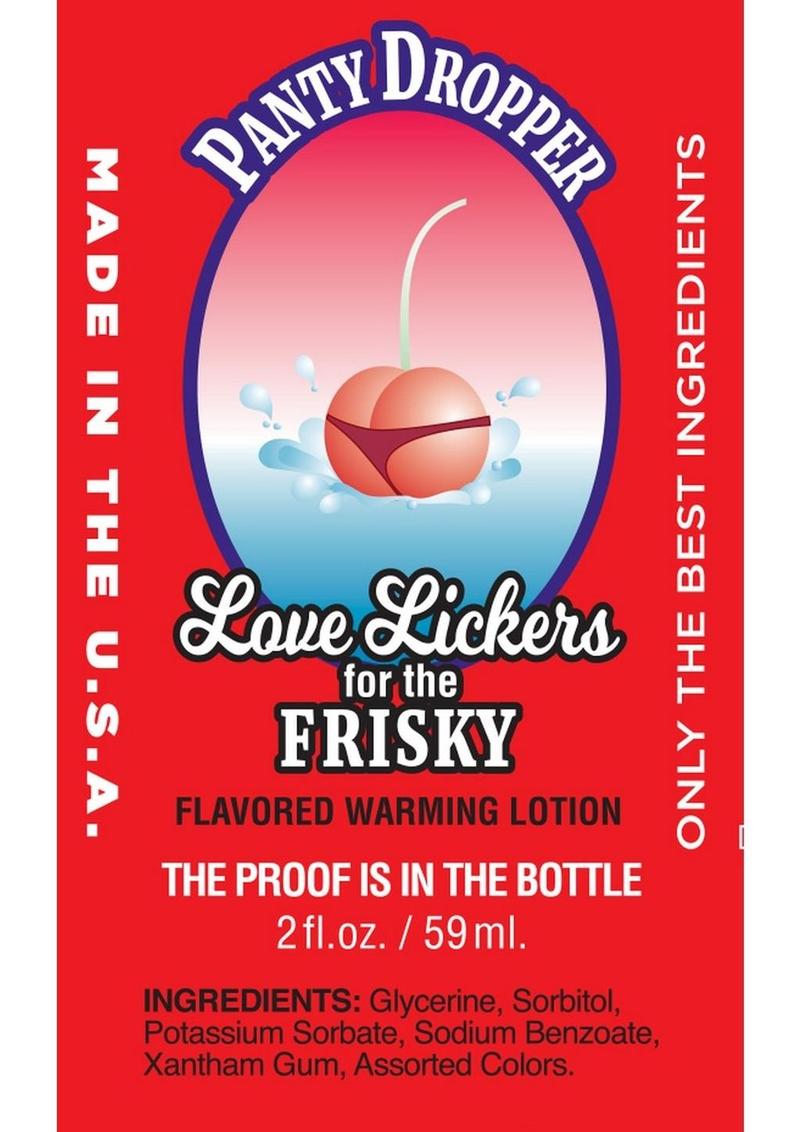 Love Lickers Panty Dropper Cherry Flavored Lotion
