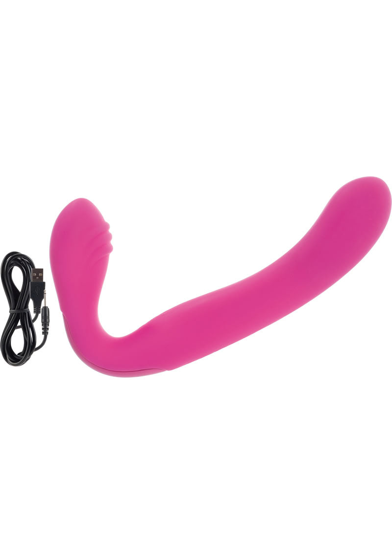Her Royal Harness Love Rider Strapless Strap-On Rechargeable Vibrator