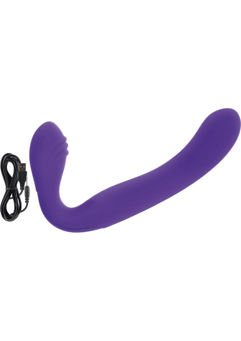 Her Royal Harness Love Rider Strapless Strap-On Rechargeable Vibrator