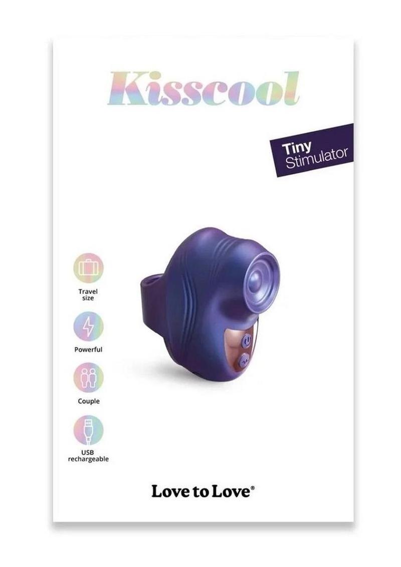 Love to Love Kisscool Rechargeable Tiny  Finger Vibe