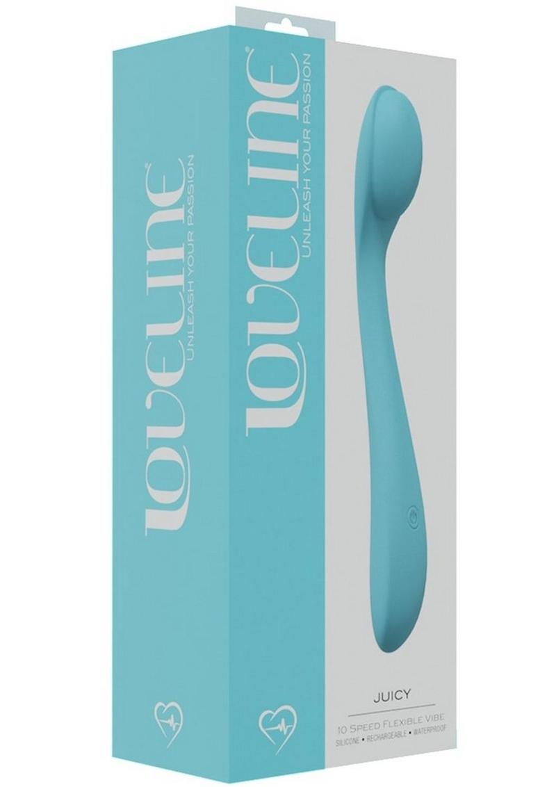 Loveline Juicy Silicone Rechargeable 10 Speed Flexible Vibe