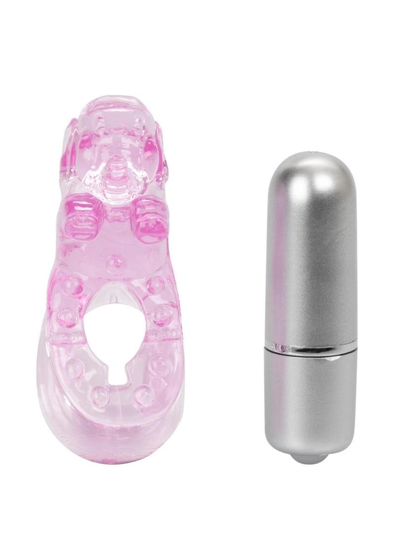 CalExotics Lovers Delight Ele Vibrating Cock Ring