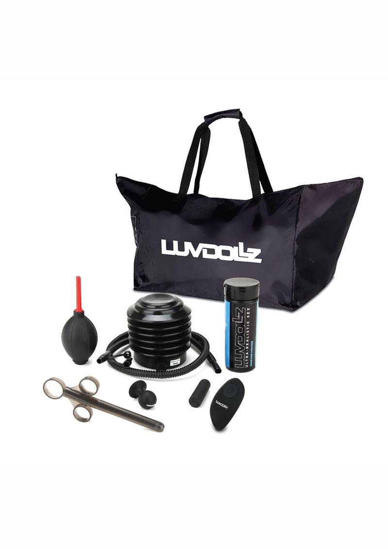 Luvdollz Brunette Blow Up Doll With Remote Controlled Life-Size