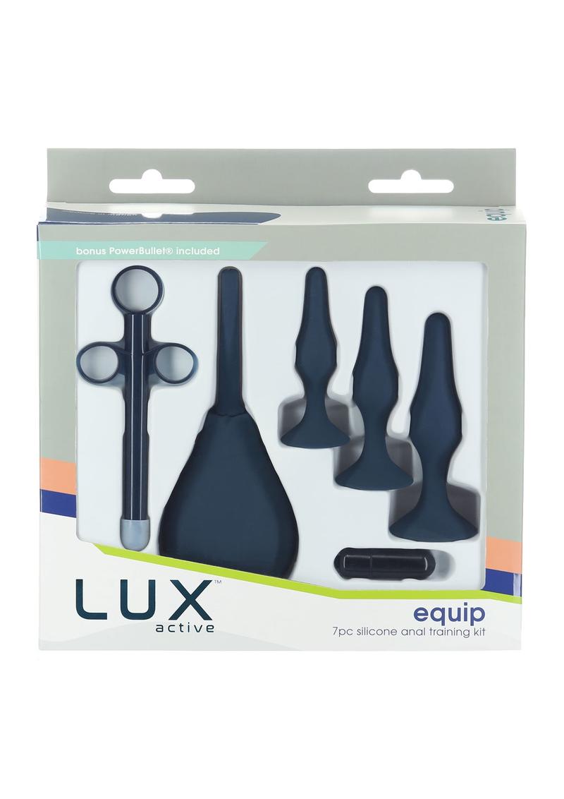 Lux Active Equip 7 Piece Silicone Anal Training Kit