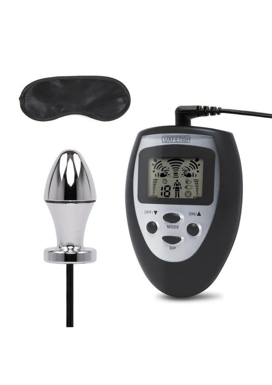 Lux Fetish Electro-Sex Shock Butt Plug With Remote Control