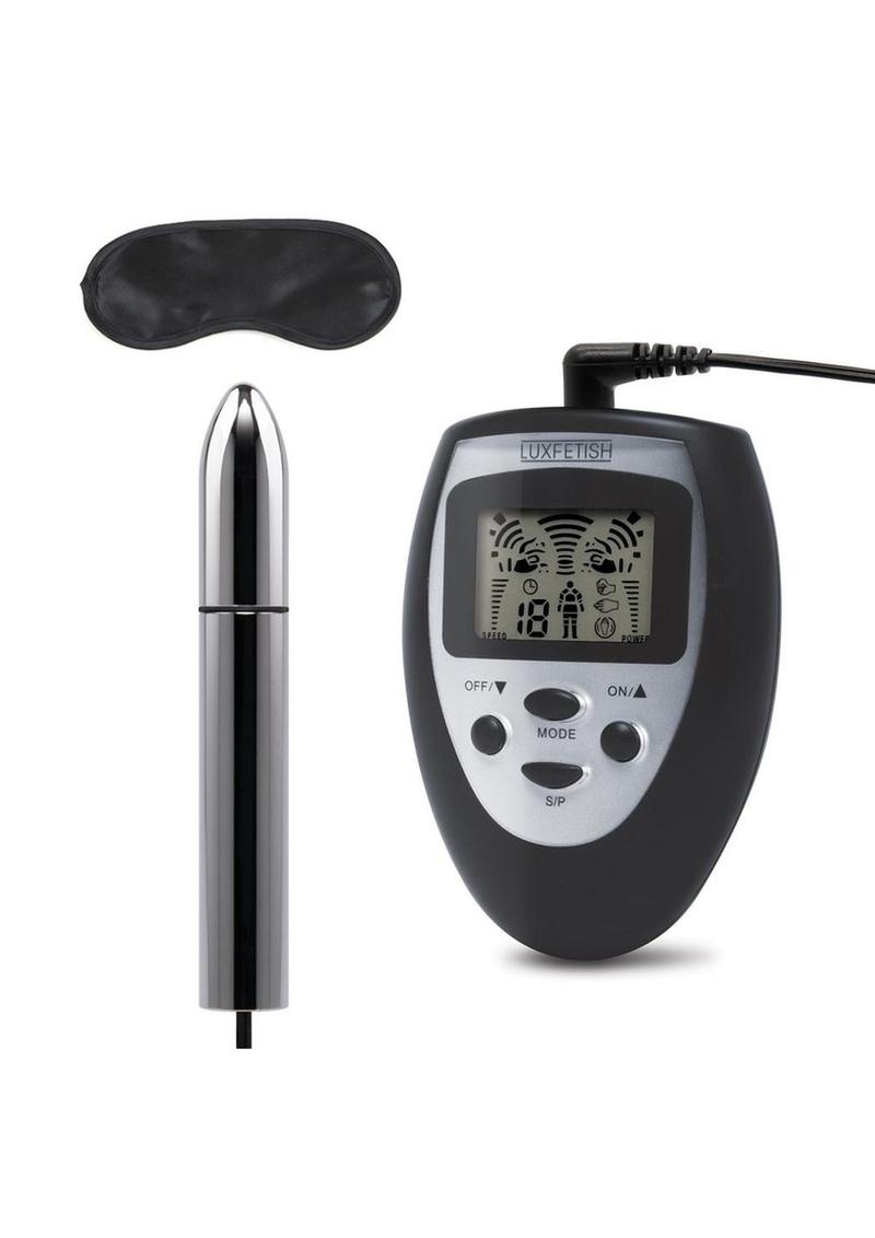 Lux Fetish Electro Sex Shock Wand with Remote