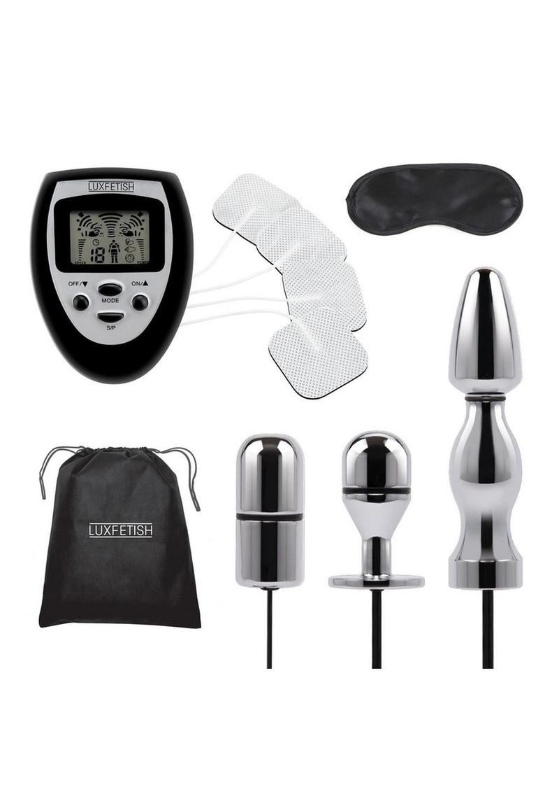 Lux Fetish 9 Piece Electro Sex Ultra Shock Set