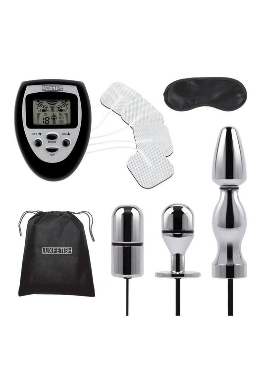 Lux Fetish 9 Piece Electro Sex Ultra Shock Set