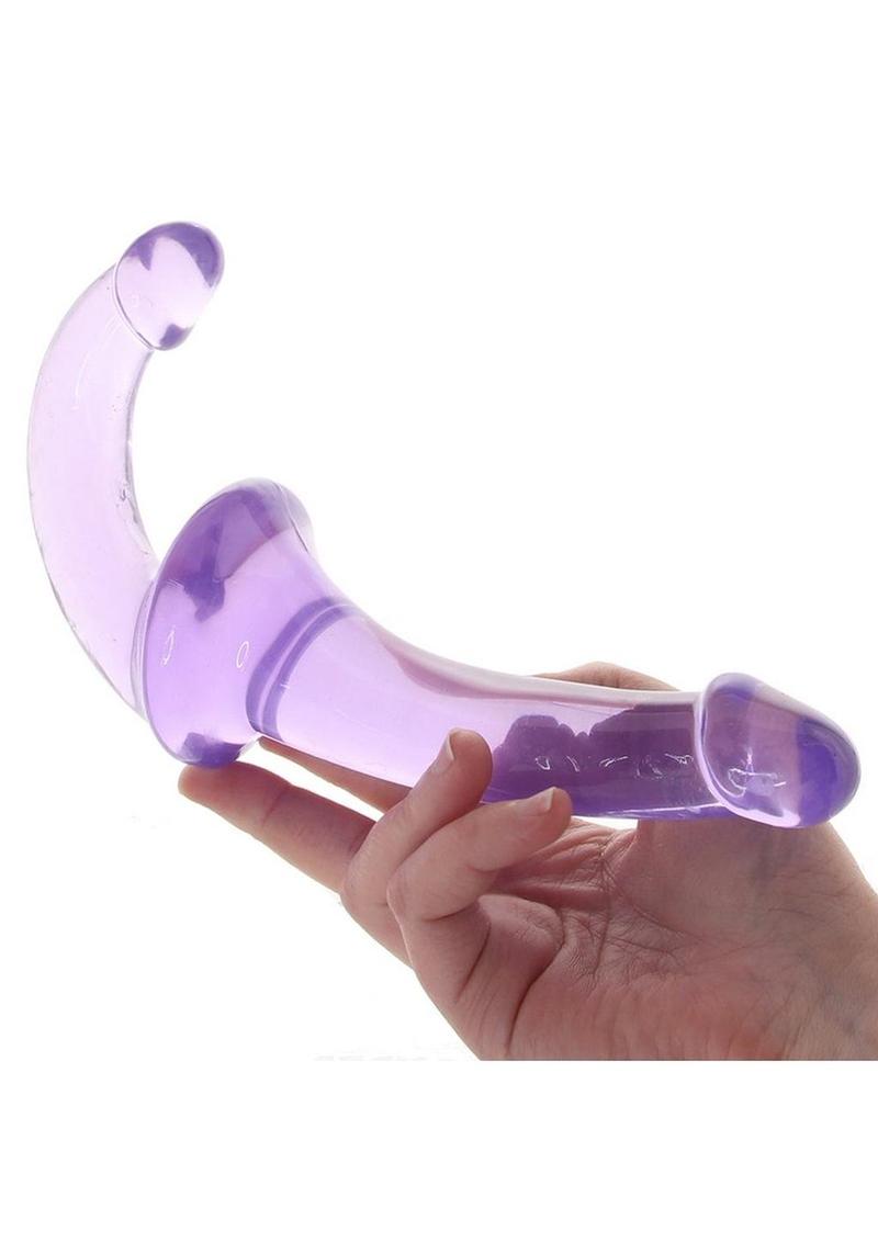 Lux Fetish Strapless Strap-On with Internal G-Spot Dildo