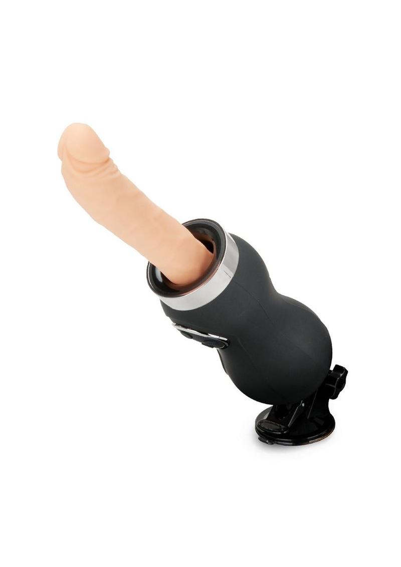 Luxe Fetish Thrusting Rechargeable Compact Sex Machine