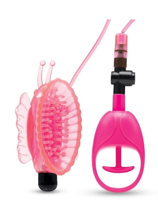 Lux Fetish Vibrating Butterfly Pussy Pump