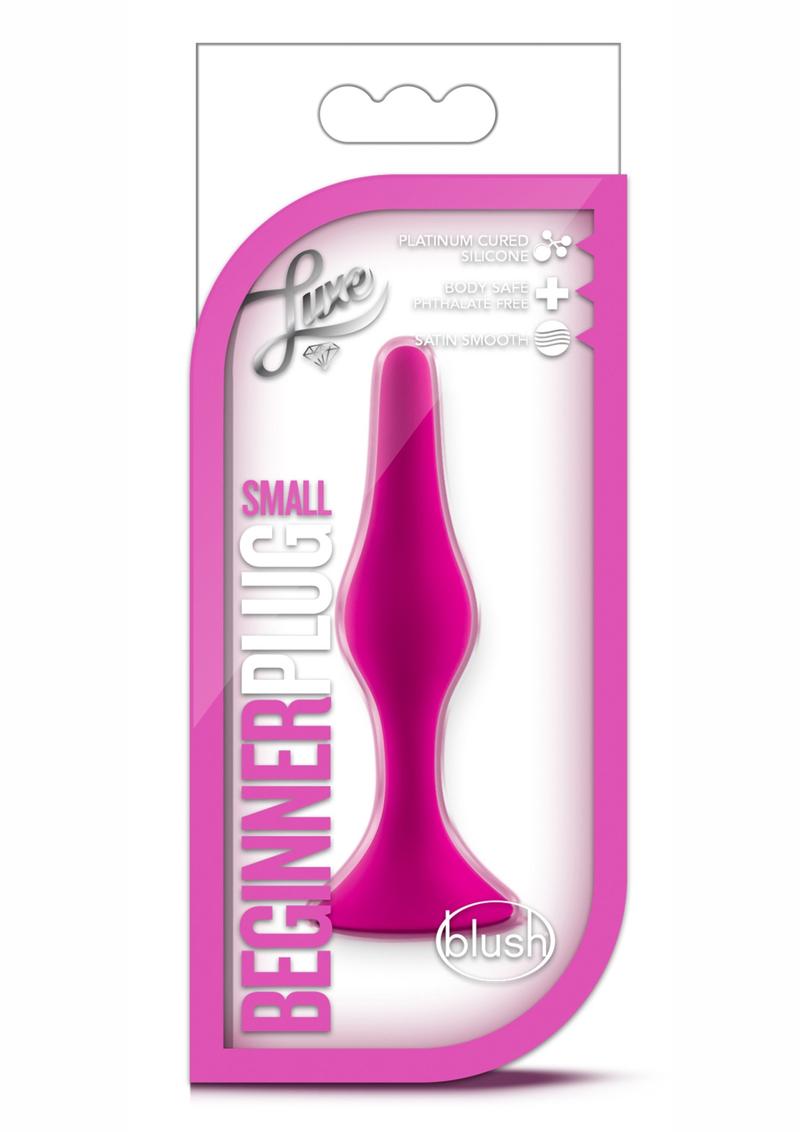 Luxe Beginner Plug Silicone Butt Plug Sizes