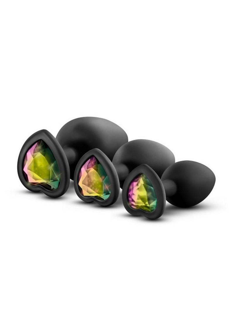 Luxe Bling Butt Plugs Silicone Training Kit