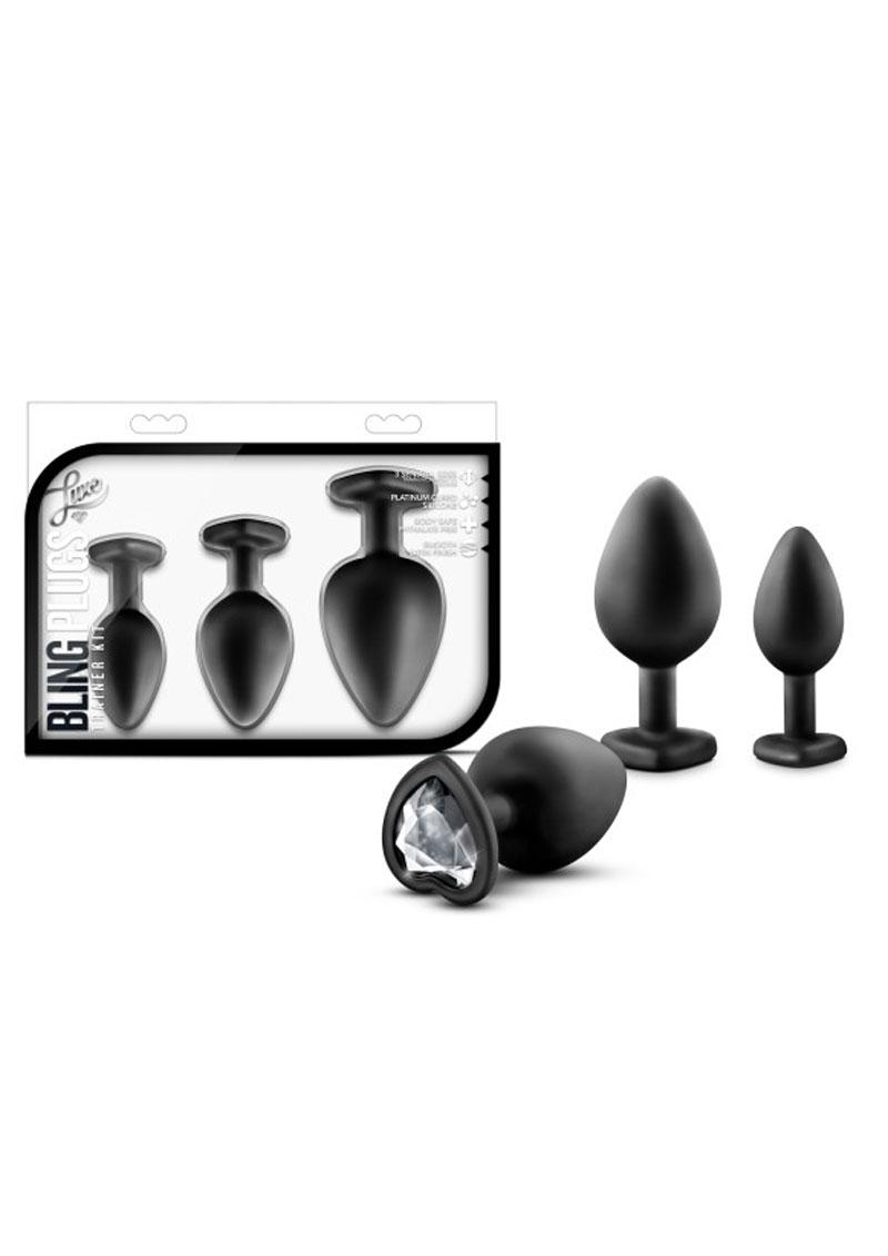 Luxe Bling Butt  Silicone Training Kit With White Gems