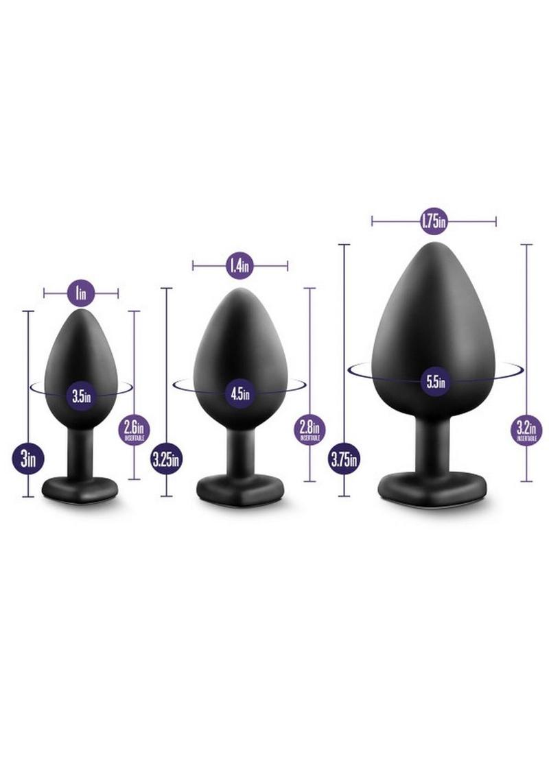 Luxe Bling Butt  Silicone Training Kit With White Gems