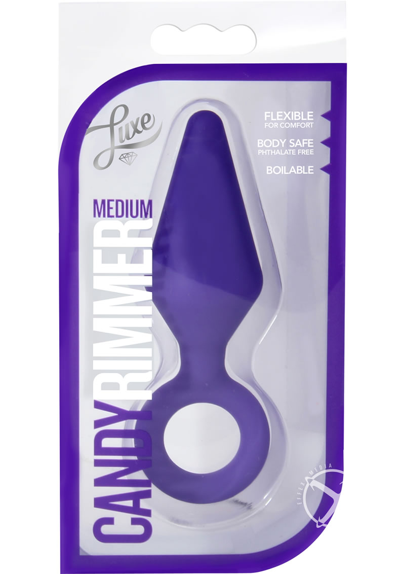 Luxe Candy Rimmer Silicone Butt Plug