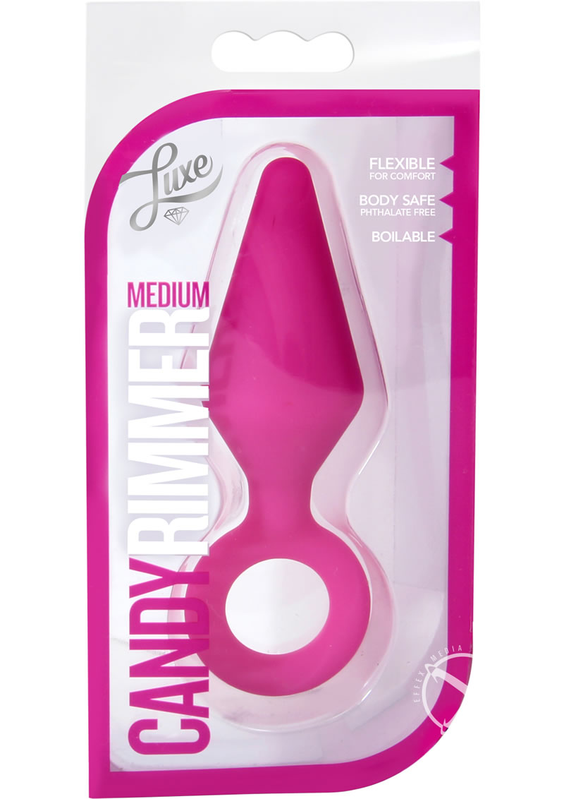Luxe Candy Rimmer Silicone Butt Plug