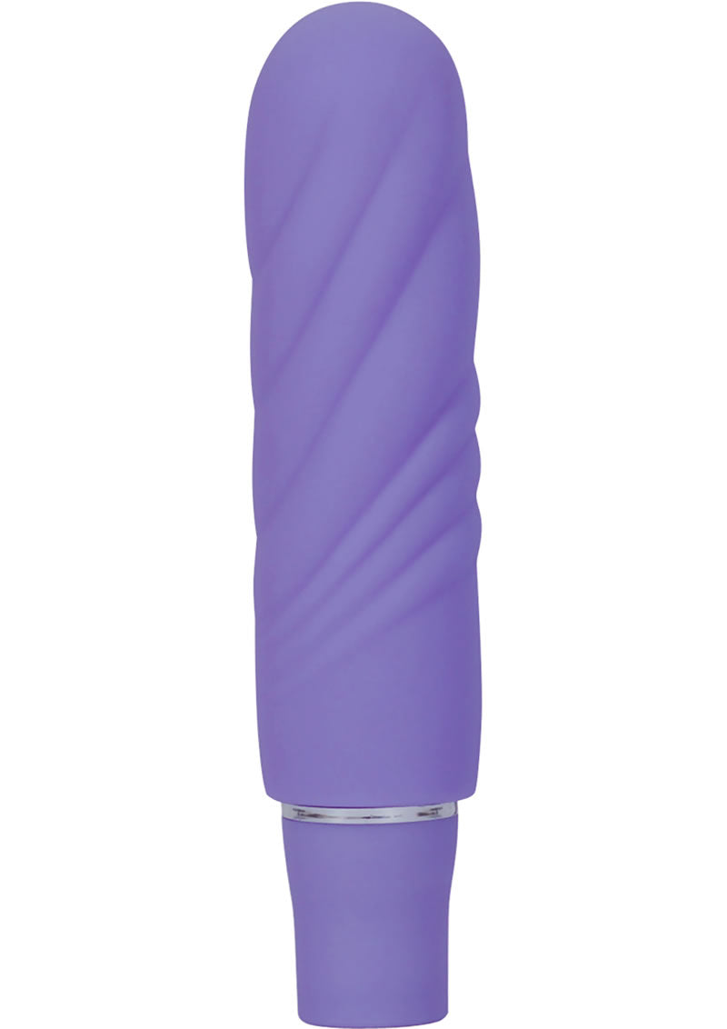 Luxe Nimbus Mini Silicone Vibrator Periwinkle Power