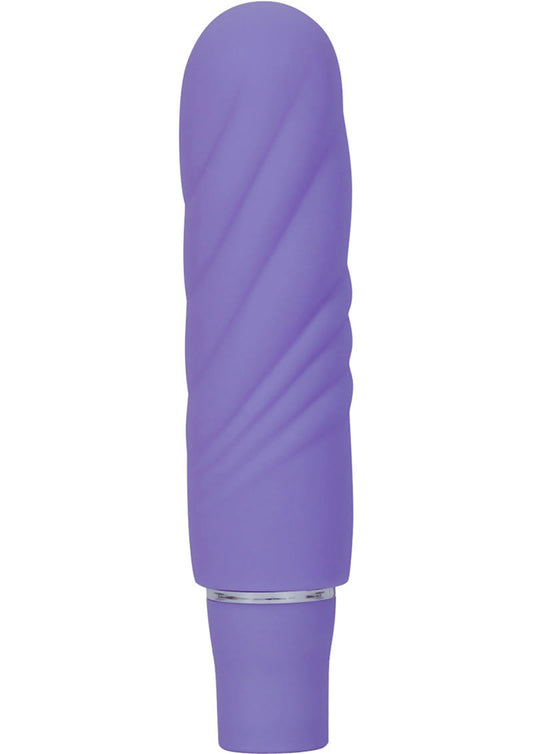 Luxe Nimbus Mini Silicone Vibrator Periwinkle Power