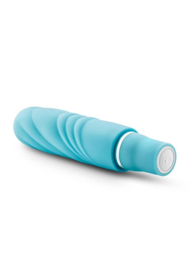 Luxe Nimbus Mini Silicone Vibrator Compact Aqua Power