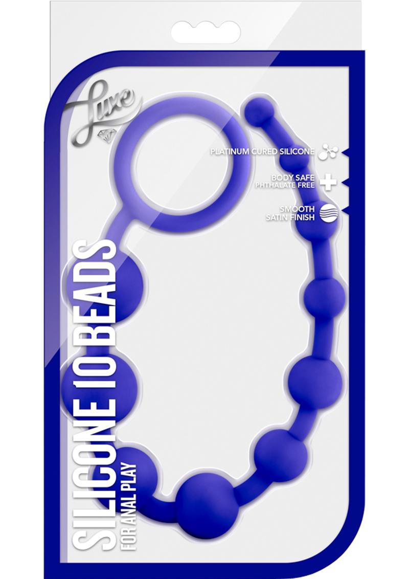 Luxe Silicone Anal Beads