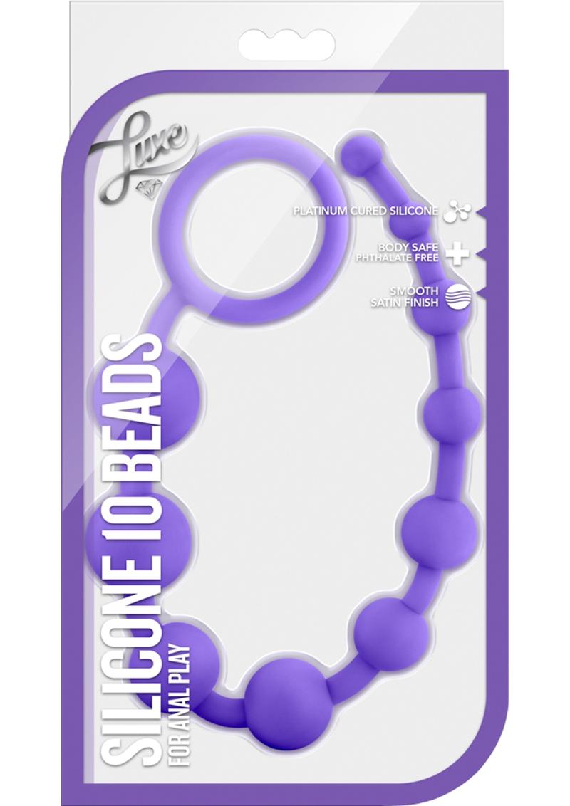 Luxe Silicone Anal Beads