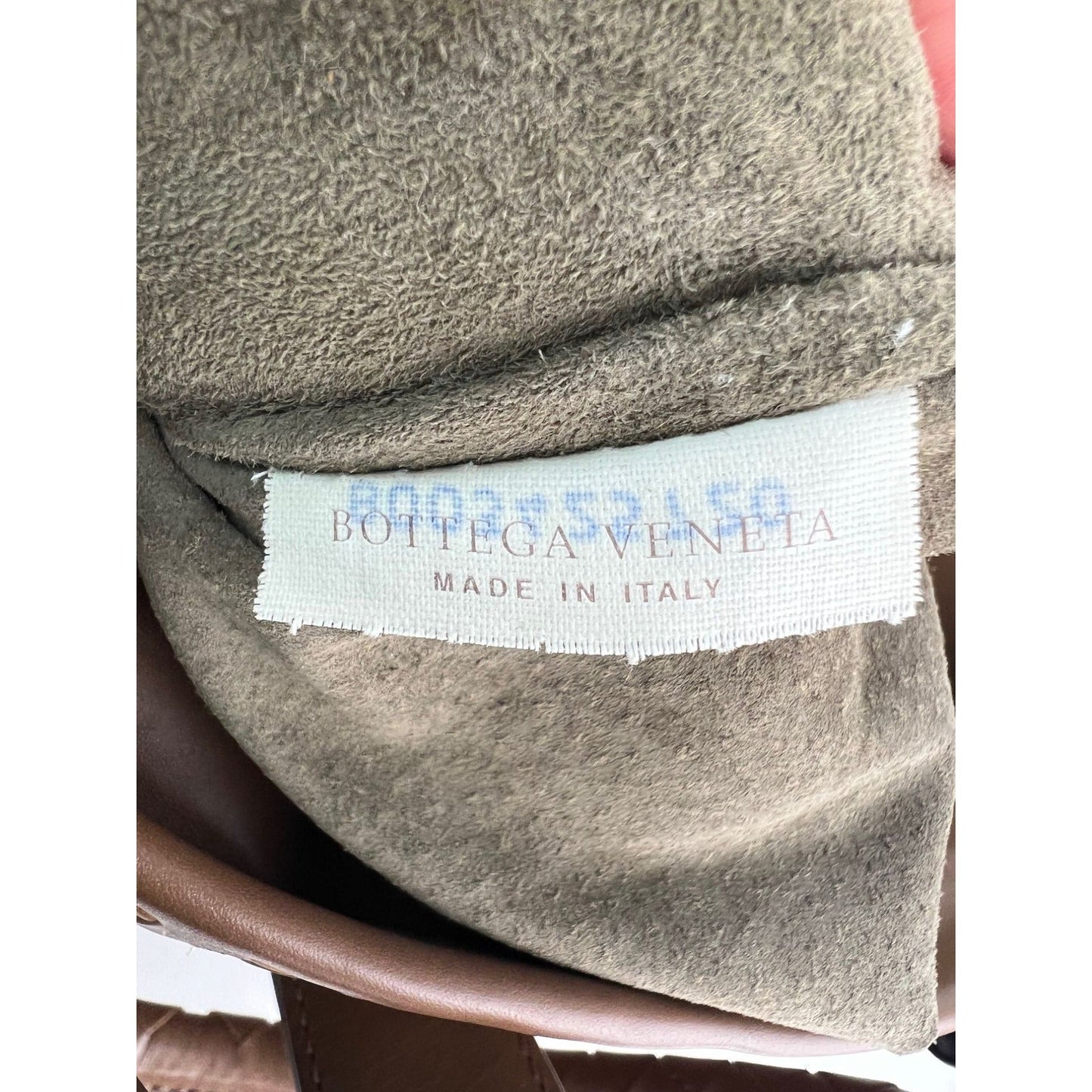 Bottega Veneta Roma Intrecciato Nappa Brown Shoulder Bag