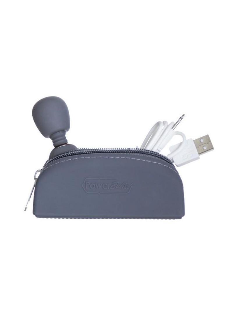 M'Lady Rechargeable Silicone Tiny Vibrating Wand