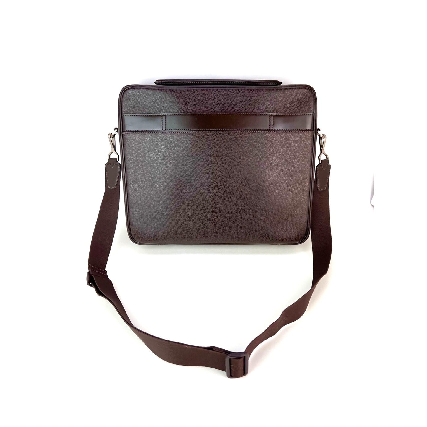 Louis Vuitton Taiga Odessa Laptop Brown Leather Briefcase
