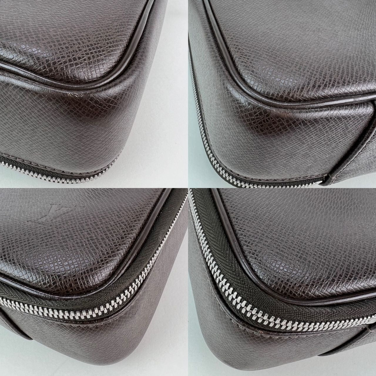 Louis Vuitton Taiga Odessa Laptop Brown Leather Briefcase