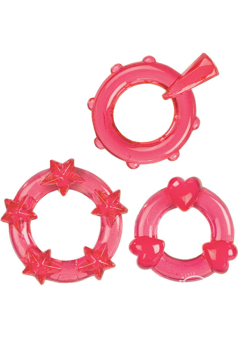 CalExotics Magic C Rings 3 Piece Set